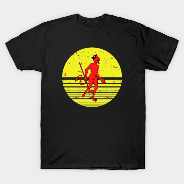 El Diablito Loteria Reimagined T-Shirt by TEXICAN